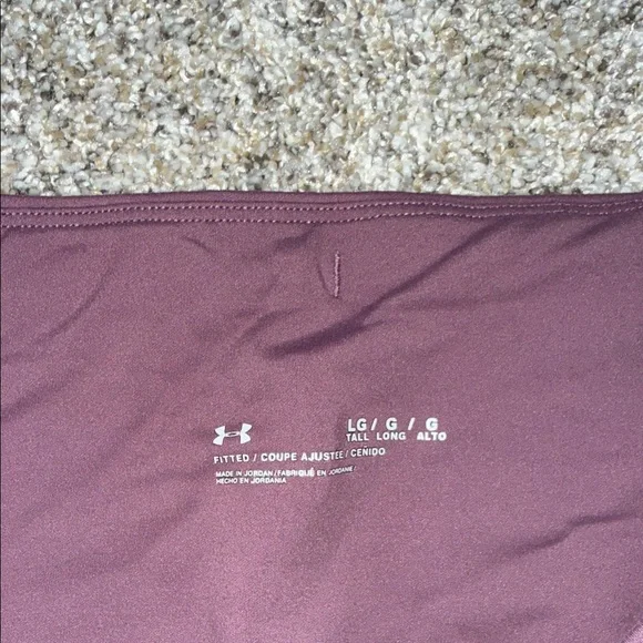 Under Armour women’s Purple Leggings - Picture 5 of 8
